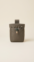 Moss taupe treat pouch