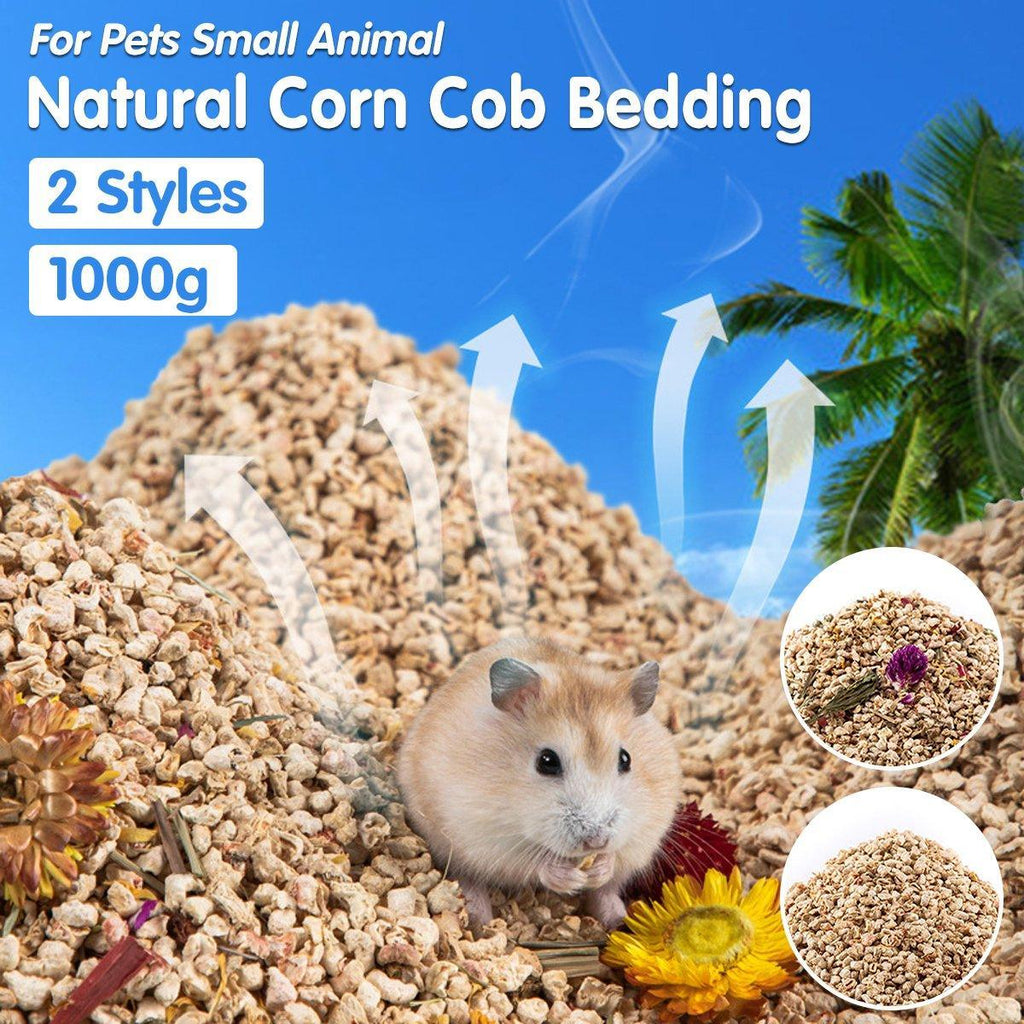 Plants Corncob Bedding Nest Pad for Hamster Rabbit Hedgehog Small Pet Supplies