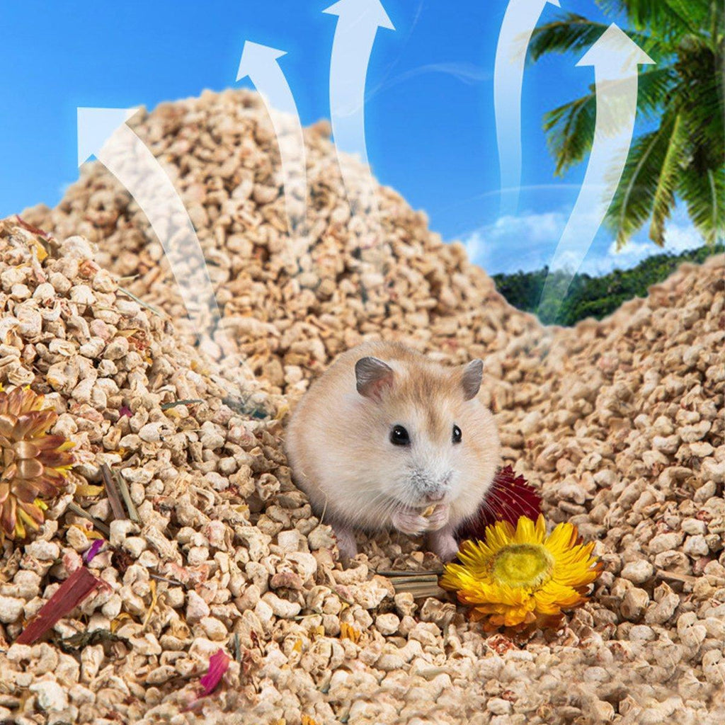 Plants Corncob Bedding Nest Pad for Hamster Rabbit Hedgehog Small Pet Supplies